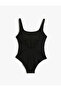 Basic Swimsuit U Collar Thick Straps - 7