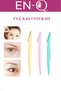 4-Piece Facial Care Set - Eyebrow Razor, Eyebrow Mustache Scissors, 4-Piece Comedone and Face Washing Sponge - 2