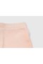Girl's Dusty Pink Wide Leg Trousers with Logo Embroidery on the Back - 3