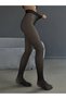 Women's Plush Black Inner Skin Color Magic Pantyhose Winter Thick Fleece Pantyhose - 5