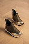 Women's Sport Shoes with Wedge Heels and Stones - 2