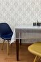 Pvc Transparent Coated Tablecloth Hasır_1032-B - 2