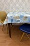 Pvc Fiber-Based Erasable Oilcloth Tablecloth_Fish_1253 - 2