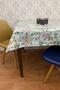 Pvc Fiber-Based Erasable Oilcloth Tablecloth_Flower_1224 - 2