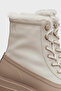 Flatform Lace up Boot Padded - 6