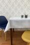 Pvc Transparent coated erasable tarp tablecloth Striped_1032-F - 2