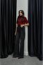 Wide Leg Jeans with Smoked Leg Detail - 3