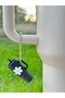 Black Floral Thermos Accessory/Thermos Compatible Accessory/Floral Thermos Charm/Thermos Ornament - 5