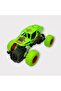Pull and Drop Cross Buggy Car 14 cm - Green - 1 Pc