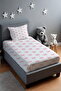 Pink Stripe Bow Pattern Bedspread and Pillowcase - 2