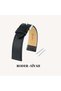 R4136S Leather Strap - Black - 24mm - 3