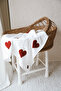 Teddy-Four Layer Muslin Red Heart Blanket - 3
