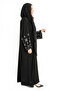 عباية ستار تاتش مطرزة يدويا AIK8051 - 3