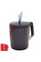 Reach Wiping Paper Dispenser - Black, Portable & Hygienic, Single-Sheet - 2