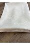 Dirt-Free Stain-Resistant Lace Patterned Tablecloth Modern Design 160X220 Cream - 6