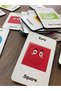 Cute Shapes Wooden Memory Matching Cards 12 Shapes 24 Cards Turkish - English Memory Game - 3