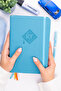 Kr Academy English Timeless Planner Agenda - Turquoise (Mini Notepad + Sticker Gift) - 2
