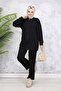 Zippered Double Suit - Black 3344 - 5