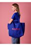 N ° 4 Canvas Bag - Ocean Blue - Sea Orange Bag - 5