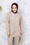 Zippered Double Set - Beige 3344 - 2