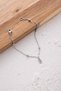 Steel Letter Ball Thin Dorica Chain Bracelet Letter Bracelet Forse Chain 1mm Minimum 17+4Cm&21Cm - 6