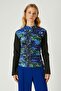 Abstract pattern blouse - 3
