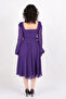 1302 Women's Long Sleeve Chiffon Evening Dress - 4