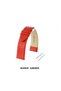 R4146 Genuine Leather Strap - Red - 22mm Compatible - Luxury and Stylish Design - Unisex - 4