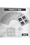 30 Pcs Adhesive Disposable Bathroom Drain Hair Hairpin Catcher and Garbage Separation Strainer S-740 - 4