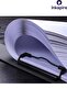 Clamshell secretary a4 pvc 1 piece document holder top clip file memo pad writing tray office desk - 7