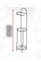 Redundant Toilet Paper Stand - Modern Bathroom Organizer - 4