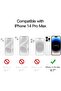 واقي شاشة زجاجي كامل التغطية من قطعتين لهاتف iPhone 14 Pro Max وGhost - 2