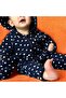 Unisex Baby Polka Dot Eared Jumpsuit - 3