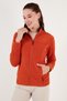High Collar Zipper Pocket Fleece Cardigan Women's Fleece 5907002 - 5