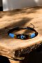 Adjustable Leather Bracelet with Evil Eye Beaded String Wrap - 6