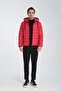 Hooded Men's Puffer Coat - 5