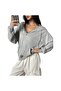 Comfortable Sweatshirt with Kangaroo Pockets and Hood - 2 Thread Seasonal - 2