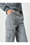 Chino Pants with Cargo Pockets, Stitching Detail, Buttoned, Relaxed Fit - 5