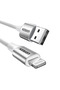 كابل USB إلى Lightning مضفر من Alu Case بطول 2 متر - فضي