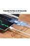 غطاء USB 2.0 C M/M ABS بطول 1 متر - أبيض - 3