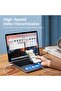 كابل USB-C إلى Lightning M/M بغطاء مطاطي بطول 2 متر - أسود - 4