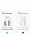 كابل USB-C إلى Lightning مضفر بطول 2 متر - فضي - 5