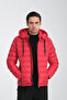 Hooded Men's Puffer Coat - 2