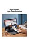 كابل USB-C إلى Lightning M/M بغطاء مطاطي بطول 2 متر - أبيض - 4