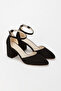 Women's Suede Classic Heeled Shoes - 4