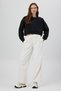 Nakışlı Crop Sweatshirt - 4