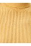 Crop Knitwear Sweater Turtleneck Long Sleeve Acrylic Blend - 6