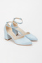 Women's Suede Low Heeled Shoes - 4