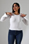 Collar and Cuff Custom Made Spanish Sleeve Camisole Lycra Blouse - 2