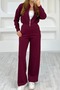 Modal Fabric Zipper Tracksuit Set - 2